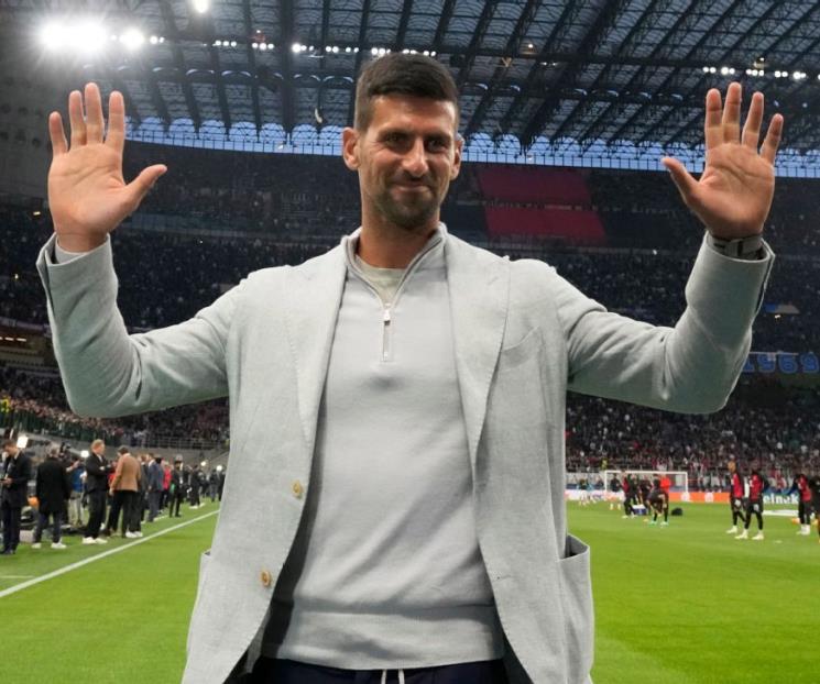 Le entra Nole al futbol Le entra Nole al futbol