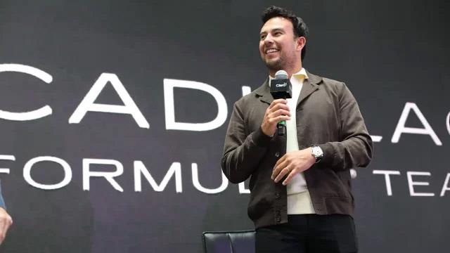 La hace Checo Pérez de motivador en Cadillac La hace Checo Pérez de motivador en Cadillac