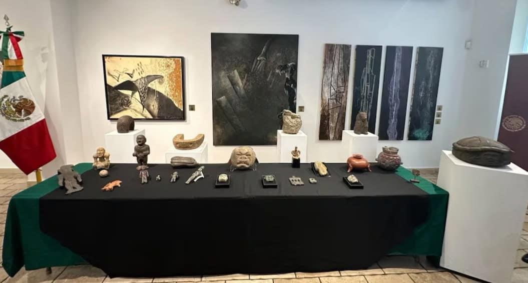 México expone en Nueva York piezas arqueológicas recuperadas México expone en Nueva York piezas arqueológicas recuperadas