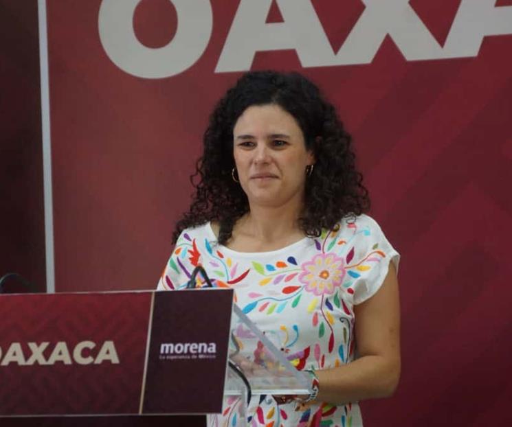 Luisa Alcalde evita pronunciarse sobre ingresos de Adán Augusto
