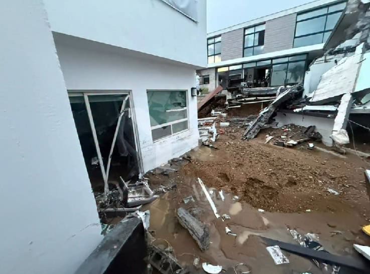 Sigue grave beb&eacute; herido en derrumbe