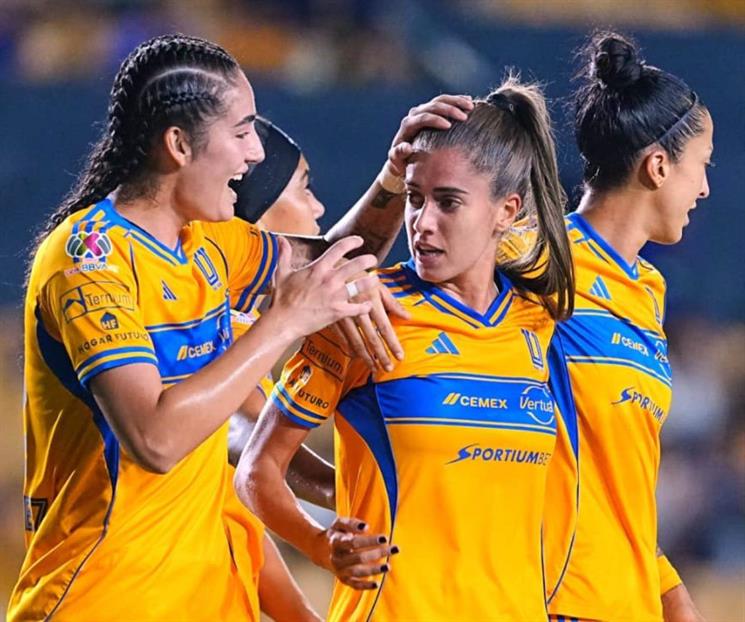 Golea Tigres Femenil al Le&oacute;n