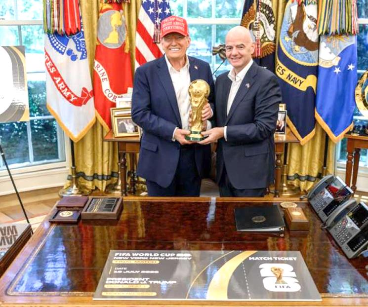 Amenaza Trump con cambiar las sedes del Mundial 2026 Amenaza Trump con cambiar las sedes del Mundial 2026