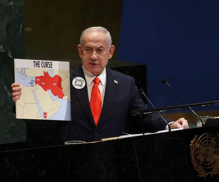 Desafía Netanyahu a la ONU y promete "terminar el trabajo"