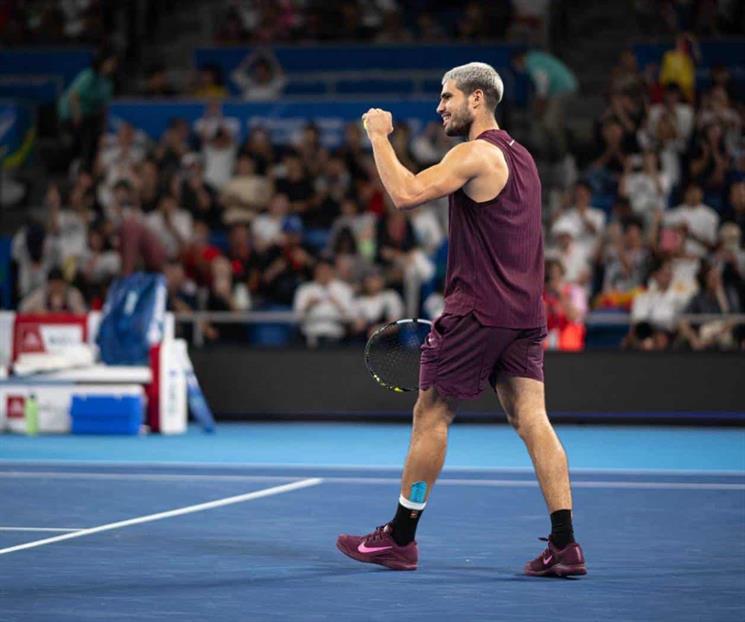 Avanza Carlos Alcaraz a la final del Torneo de Tokio Avanza Carlos Alcaraz a la final del Torneo de Tokio