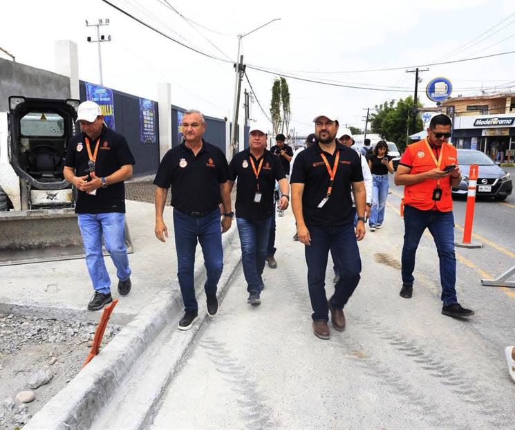Supervisa H&eacute;ctor trabajos de nuevo corredor verde de la Expo
