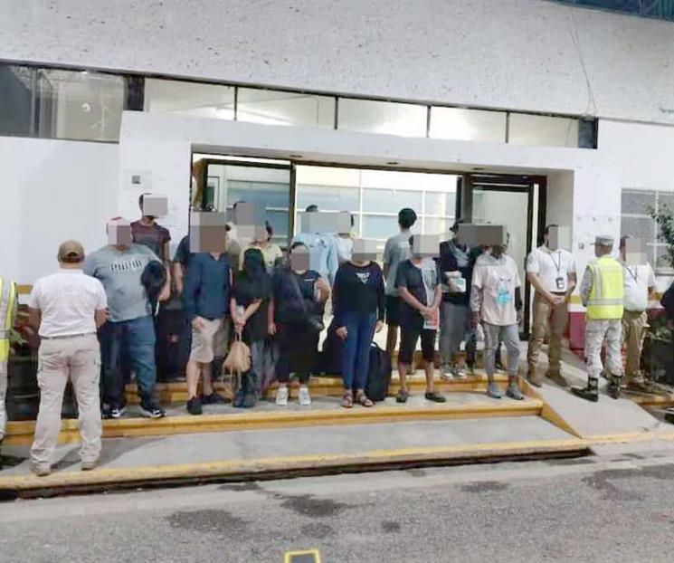 Rescata Secretar&iacute;a de Marina a 16 migrantes en Chiapas