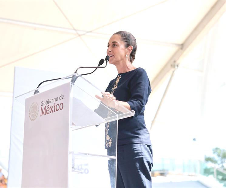 Asegura Sheinbaum que M&eacute;xico enfrenta aranceles de EU con unidad