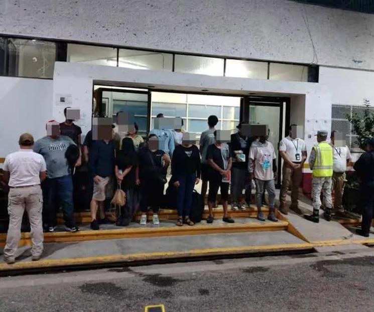Rescata Marina a 16 migrantes en Chiapas y detienen a cuatro