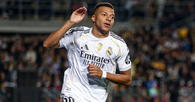 Golea Real Madrid en la segunda jornada de Champions Golea Real Madrid en la segunda jornada de Champions