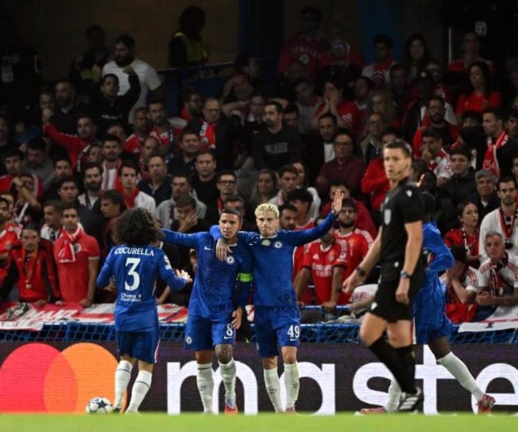 Vence Chelsea al Benfica en Champions Vence Chelsea al Benfica en Champions