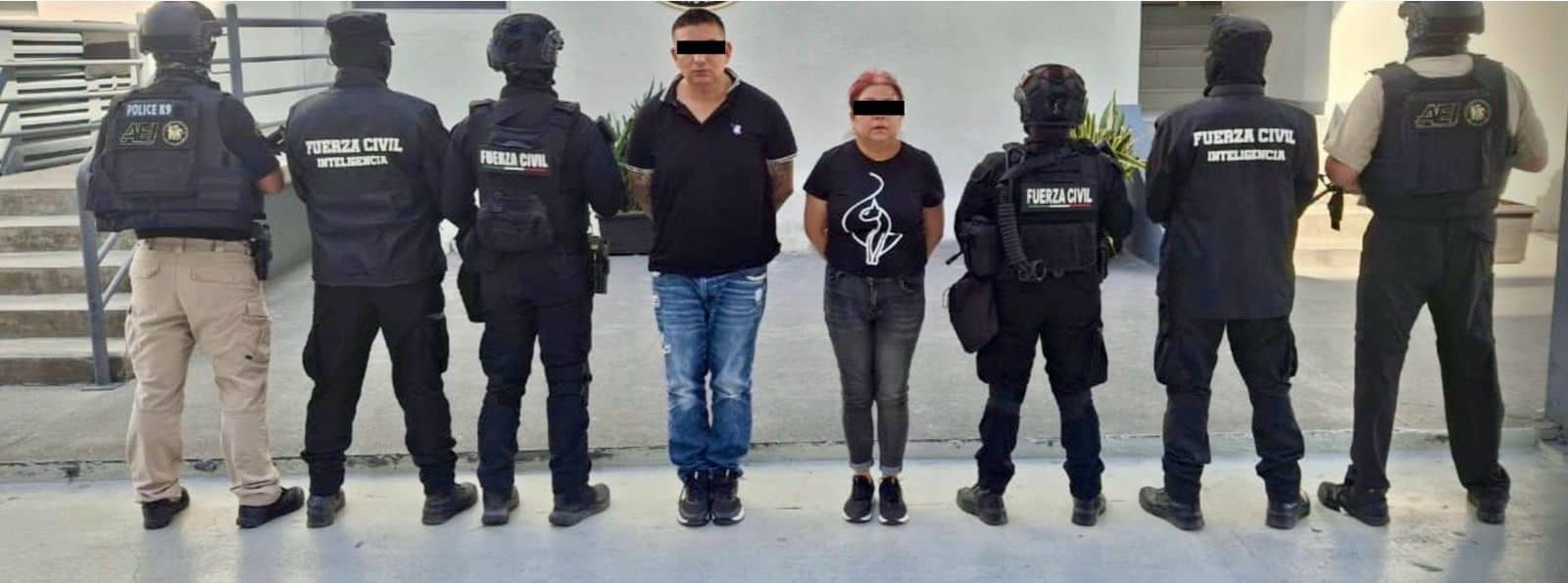 Un hombre y una mujer quienes llevaban m&aacute;s de 100 dosis de narc&oacute;ticos y considerados como generadores de violencia fueron detenidos por la Divisi&oacute;n de Inteligencia de Fuerza Civil y el Grupo de Coordinaci&oacute;n Metropolitana, en Ju&aacute;rez.