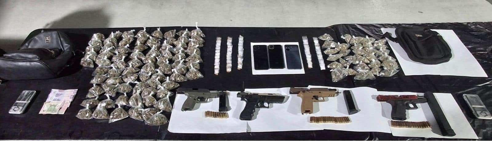 Pese a sus intentos por escapar de las manos de la autoridad, dos hermanos fueron capturados por el Grupo de Coordinaci&oacute;n Metropolitana, al norte de Monterrey.