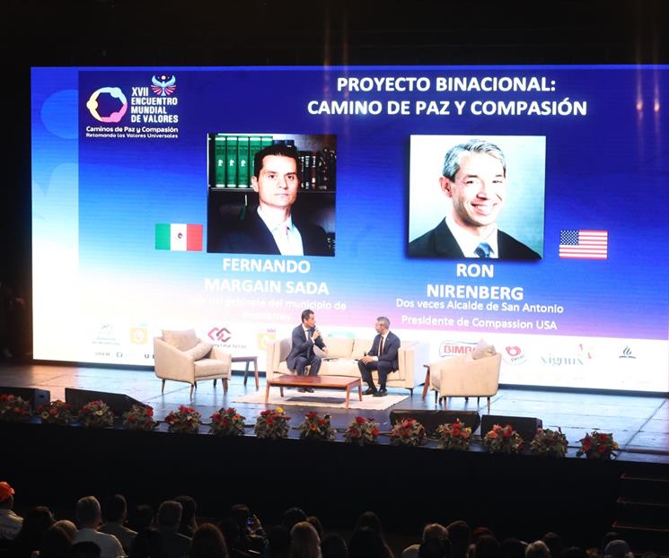 Reconocen a Monterrey en el Encuentro Mundial de Valores