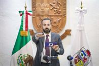 Toma protesta como alcalde sustituto de SP Toma protesta como alcalde sustituto de SP