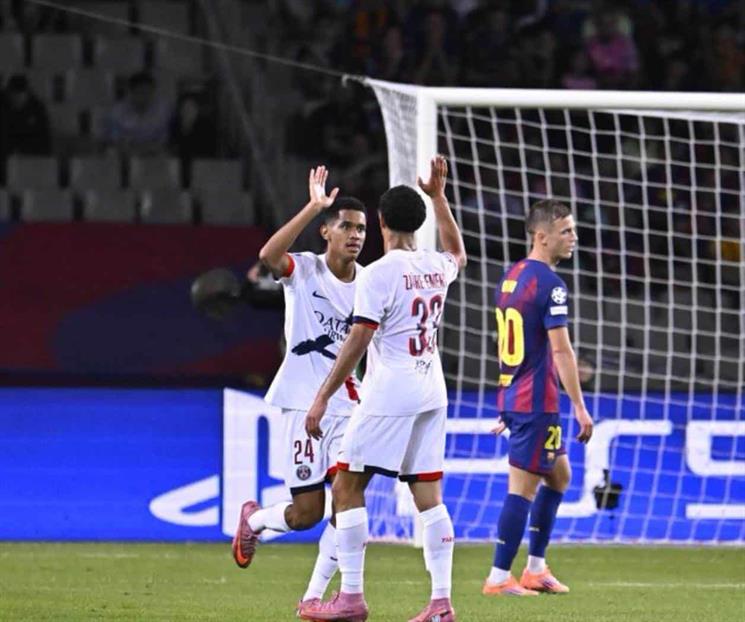 Remonta PSG y vence al Barcelona en Champions
