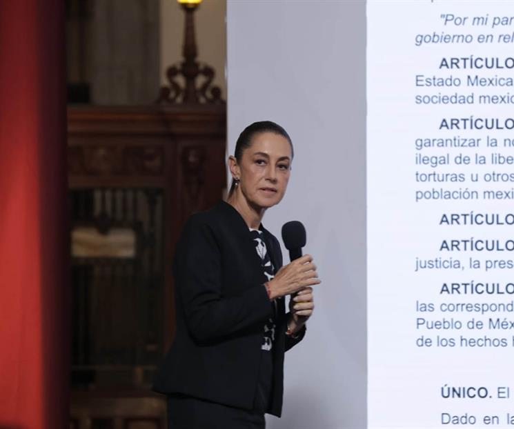 Solicita Claudia Sheinbaum corregir retroactividad en Ley de Amparo