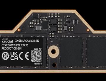 Crucial lanza nuevas memorias LPCAMM2 para portátiles