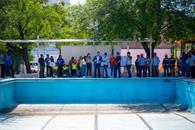 Arranca reconstrucción de alberca de la Inclusión