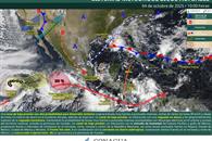Tormenta tropical Priscila se forma en el Pacífico mexicano