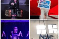 El arte de volar alto: alumna trasciende en danza aérea