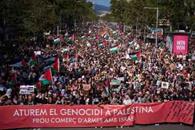 Marchan cientos de miles de europeos para exigir "Palestina libre"