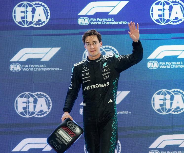 Russell, a la pole en Singapur Russell, a la pole en Singapur
