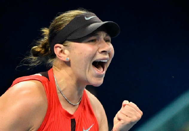 Se corona Amanda Anisimova en China Se corona Amanda Anisimova en China