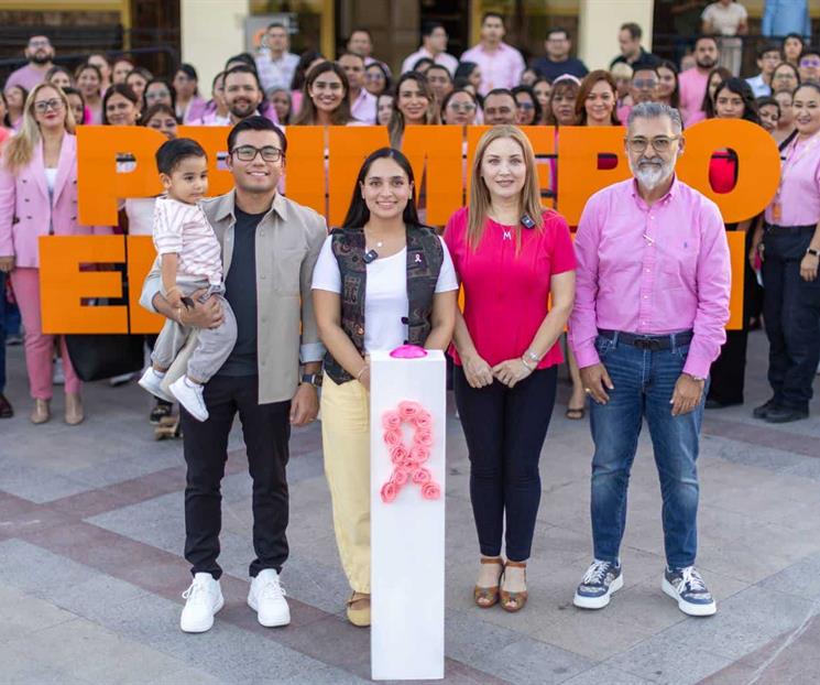 Se pintan de rosa en Juárez Se pintan de rosa en Juárez