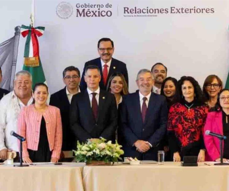 Abordan De la Fuente y senadores temas de T-MEC y migración