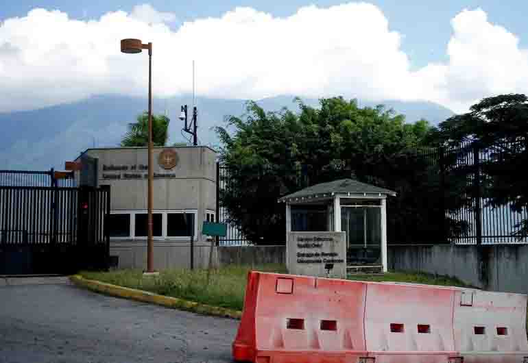 Reportan presunto plan de ataque a embajada de EU en Caracas