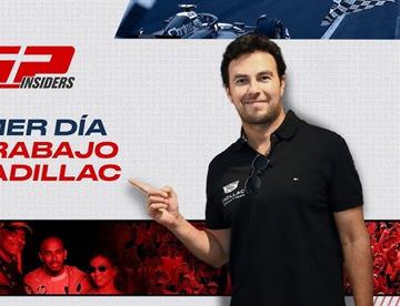 Las tareas de Sergio previo a su debut con Cadillac
