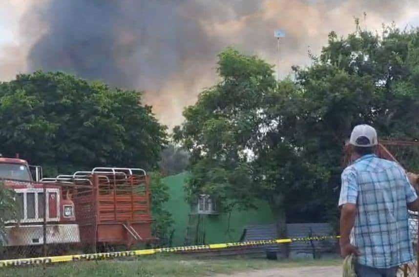 Sobrevive anciano a incendio en Montemorelos Sobrevive anciano a incendio en Montemorelos