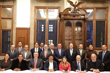 Se reúnen Presidente de la SCJN con cúpula empresarial