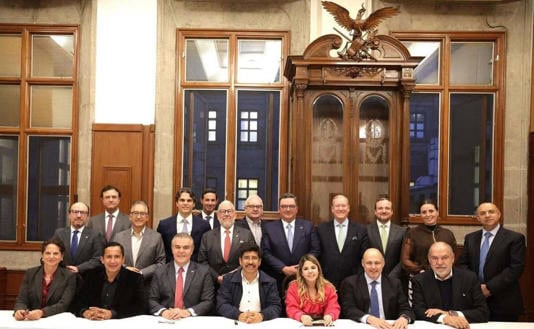 Se reúnen Presidente de la SCJN con cúpula empresarial