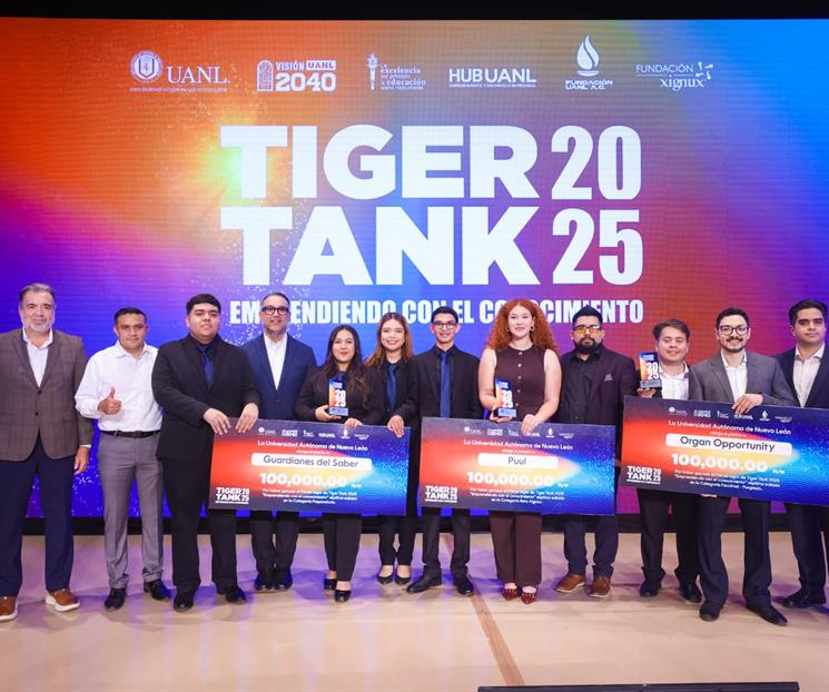 Reconoce UANL ideas emprendedoras en el Tiger Tank 2025