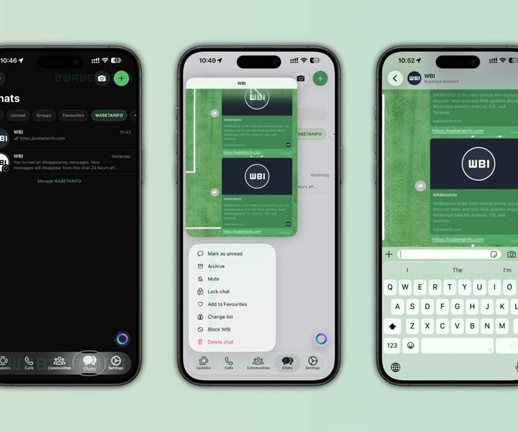 WhatsApp cambia por completo en el iPhone WhatsApp cambia por completo en el iPhone