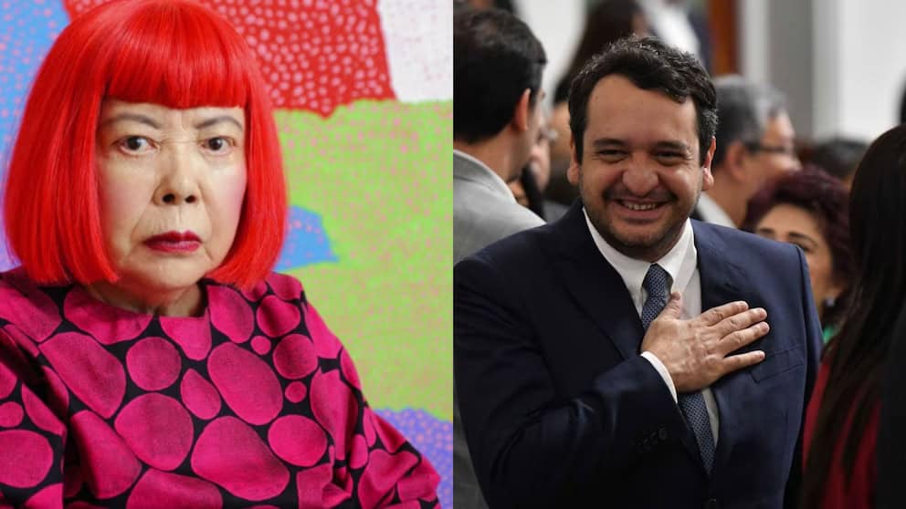 ´Andy´ López Beltrán pagó medio millón de pesos por obra de Yayoi