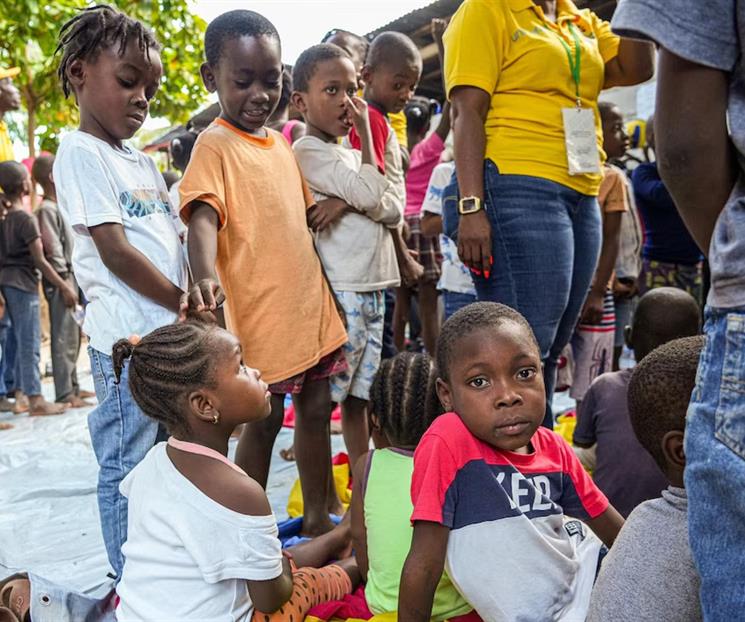 Reporta Unicef que 680 mil niños han huido en Haití