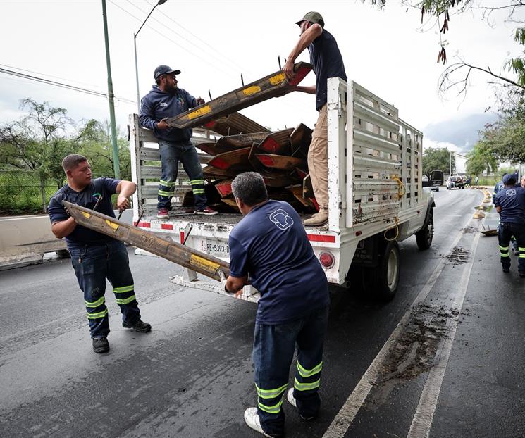 Inicia SP retiro de ciclovía en Alfonso Reyes