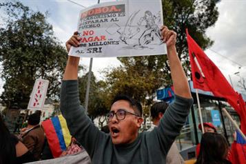 Despliega Ecuador 3 mil militares en medio de protestas indígenas