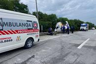 Se estrella contra árbol en Montemorelos Se estrella contra árbol en Montemorelos