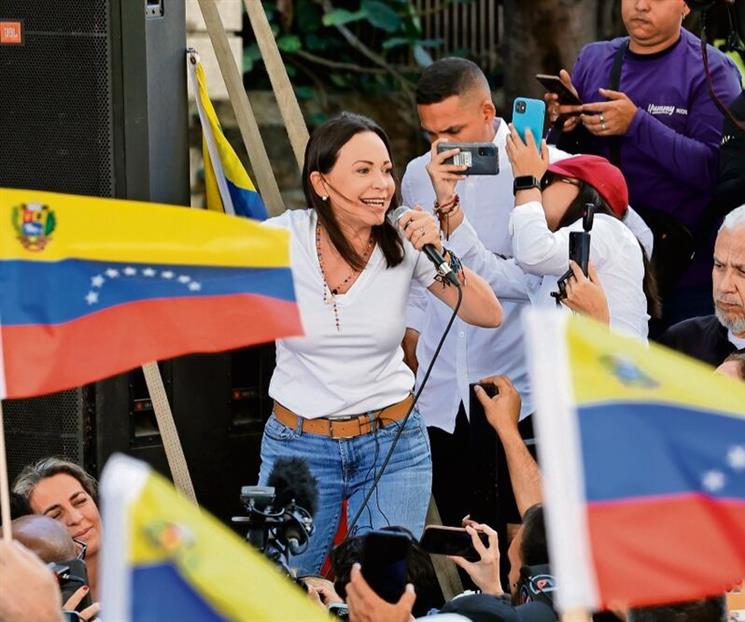 Premian a María Corina Machado con Nobel de la paz Premian a María Corina Machado con Nobel de la paz
