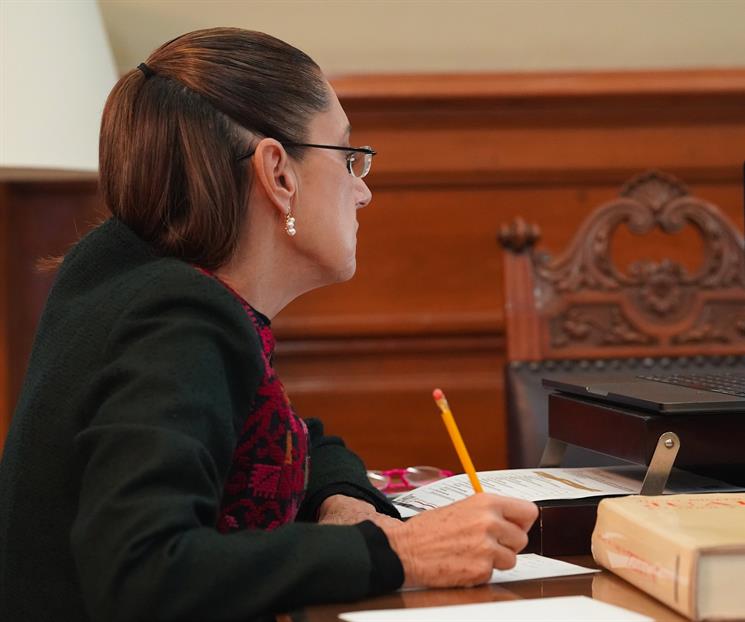 Encabeza Sheinbaum reunión virtual tras afectaciones de lluvias