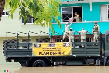 Provocan lluvias 31 muertos y severas inundaciones en el país