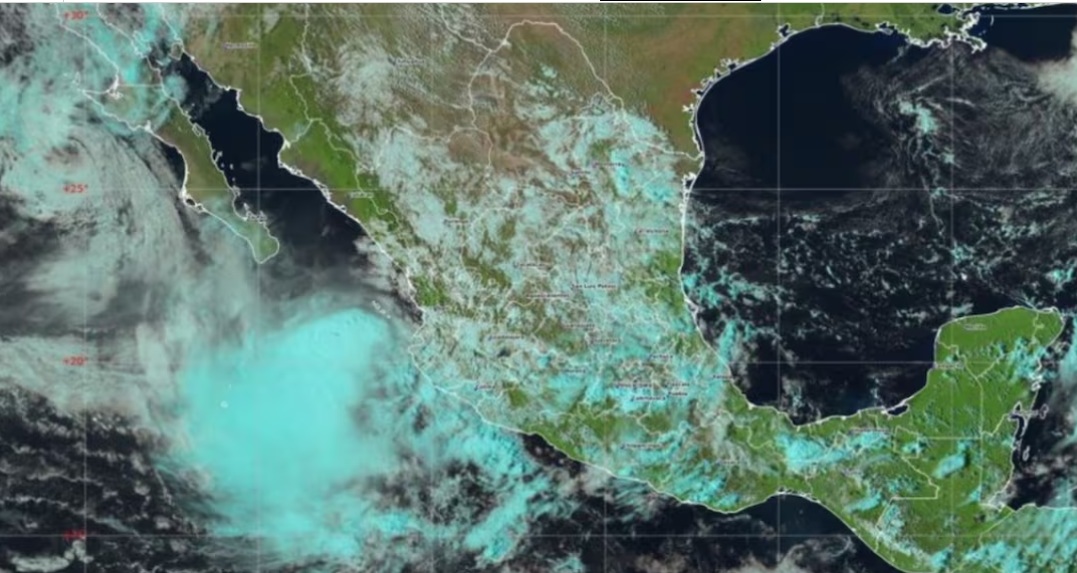 Tormenta tropical Raymond amenaza con lluvias intensas