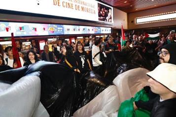 Convierten el Festival de Cine de Morelia en escenario de protestas