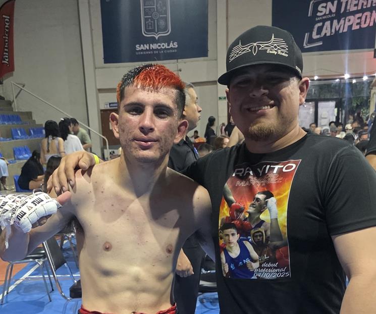 Logra Mauricio Martínez primer triunfo como boxeador profesional Logra Mauricio Martínez primer triunfo como boxeador profesional