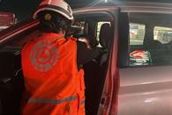 Carambola deja cuatro lesionados en Escobedo Carambola deja cuatro lesionados en Escobedo