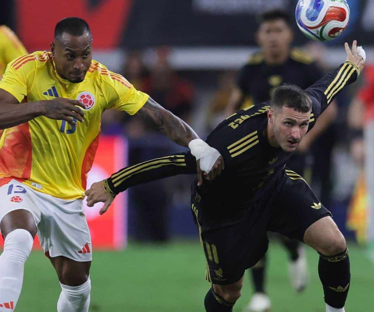 Cae México por goleada frente a Colombia